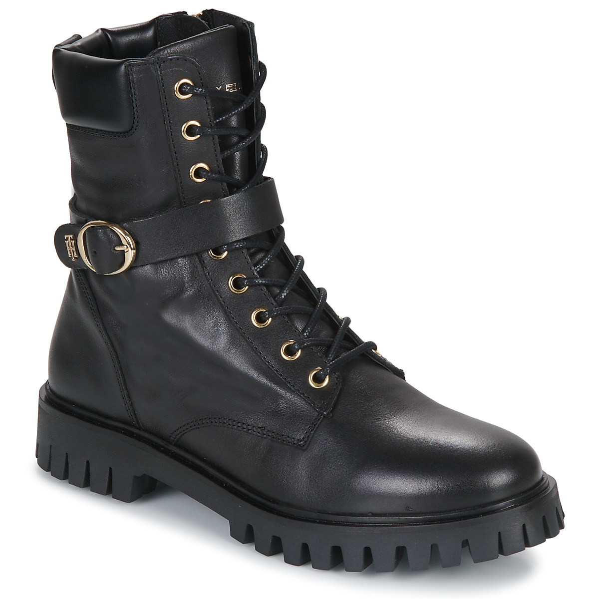 

Ботинки женские Tommy Hilfiger 22555457 черные 38 EU, Черный, 22555457