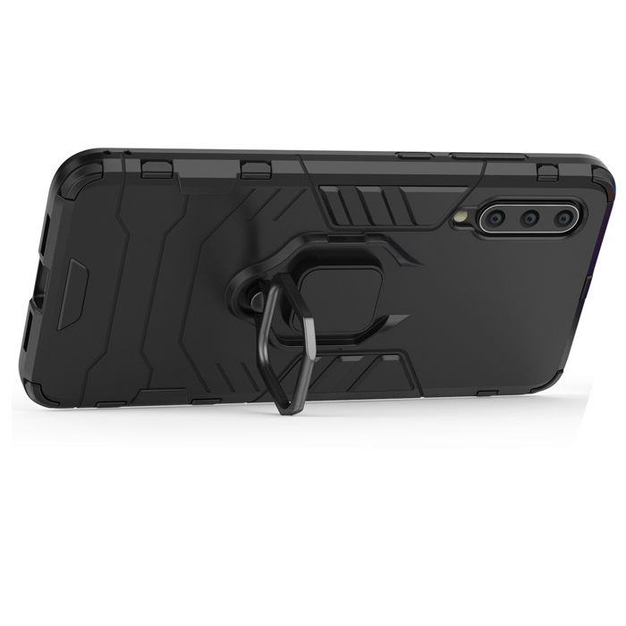 фото Противоударный чехол с кольцом panther case для xiaomi mi 9 (pro) (417871903) black panther