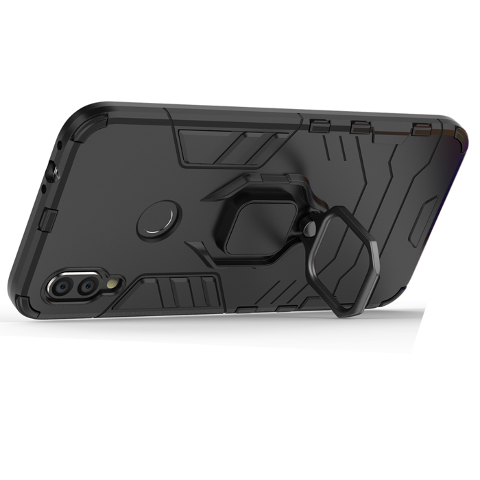 фото Противоударный чехол с кольцом panther case для xiaomi redmi note 7 (pro) / 7s (417884662) black panther