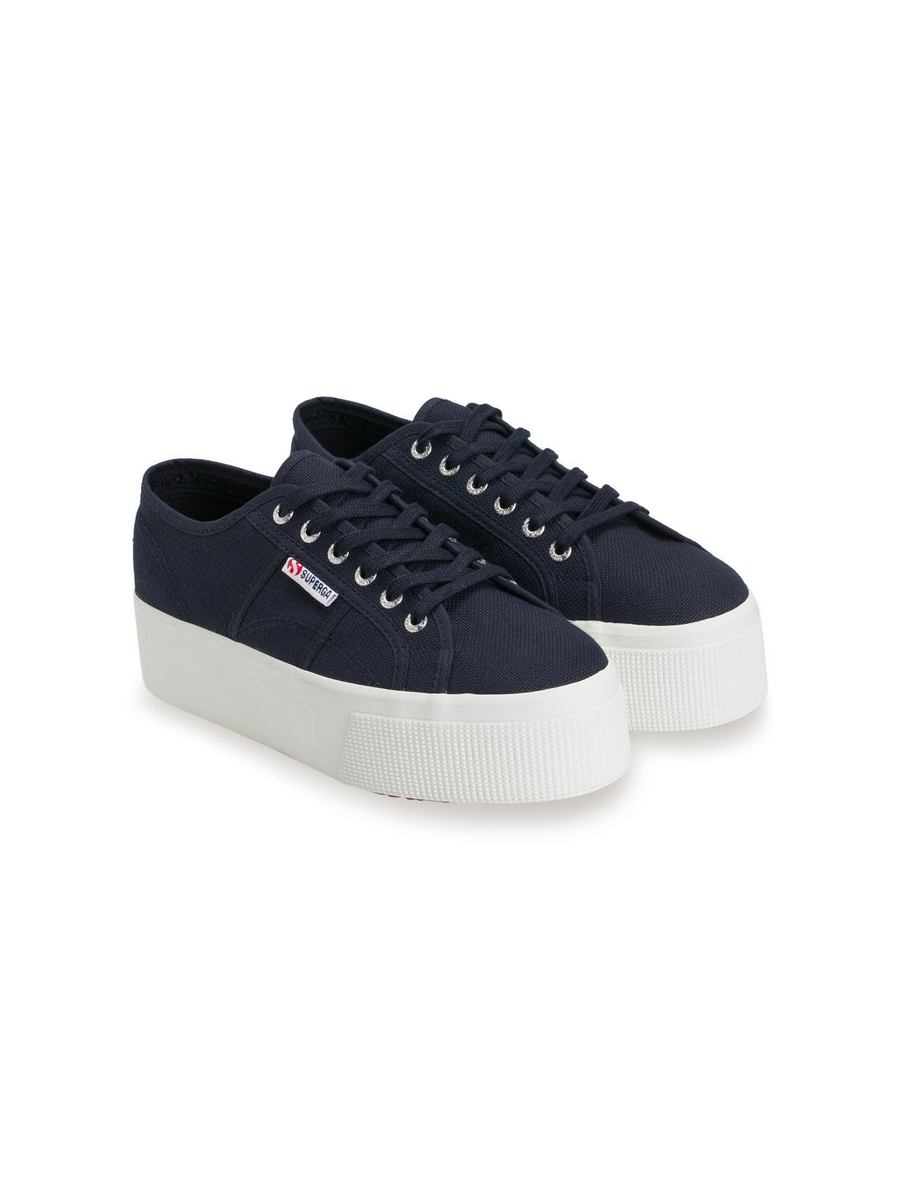 

Кеды женские Superga 1417919 синие 39.5 EU, Синий, 001417919