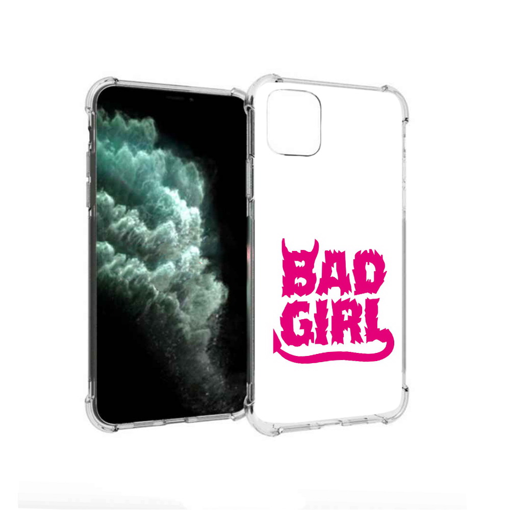 

Чехол MyPads Tocco для Apple iPhone 11 Pro Max плохая девочка (PT142698.615.545), Прозрачный, Tocco