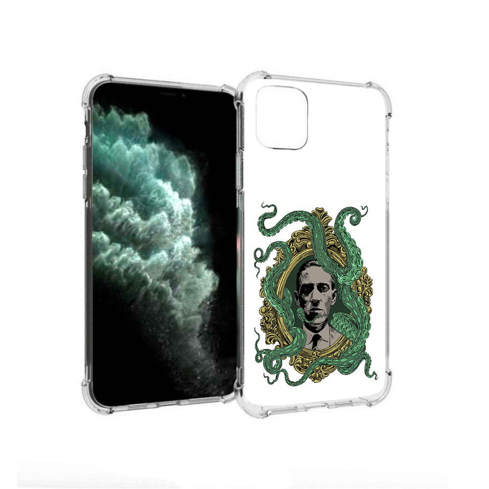 

Чехол MyPads Tocco для Apple iPhone 11 Pro Max портрет с кракеном (PT142698.615.552), Прозрачный, Tocco