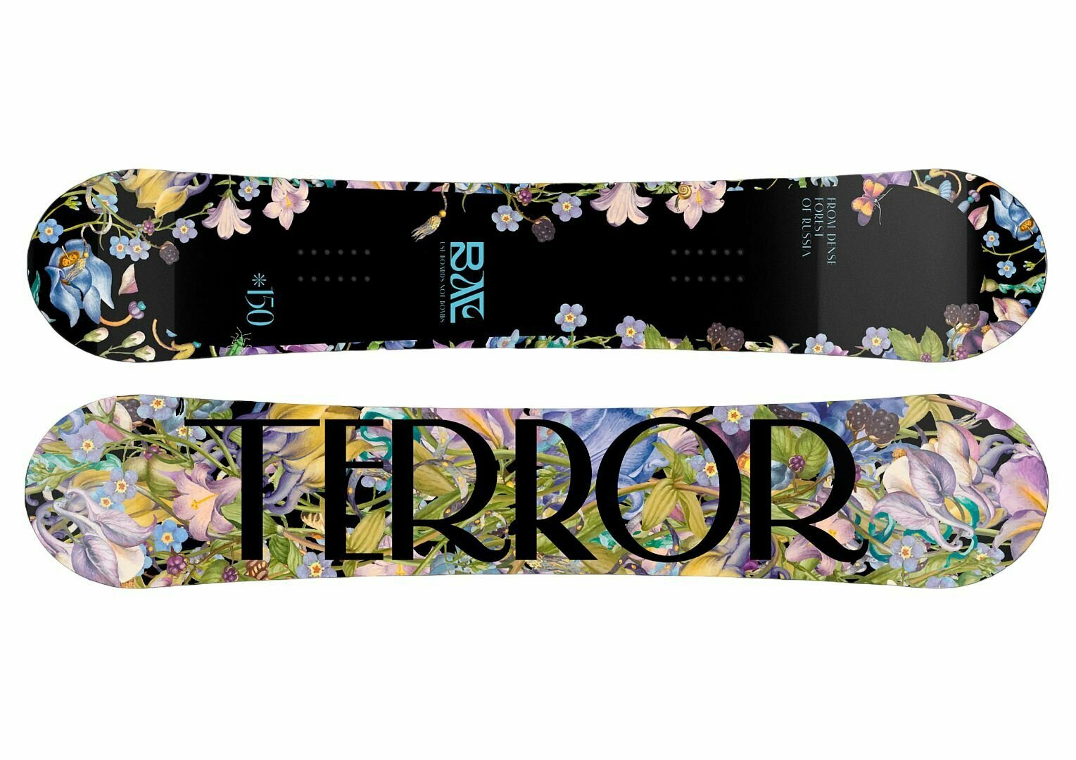 

Сноуборд Terror Bae черный 150 см 2023, Bae