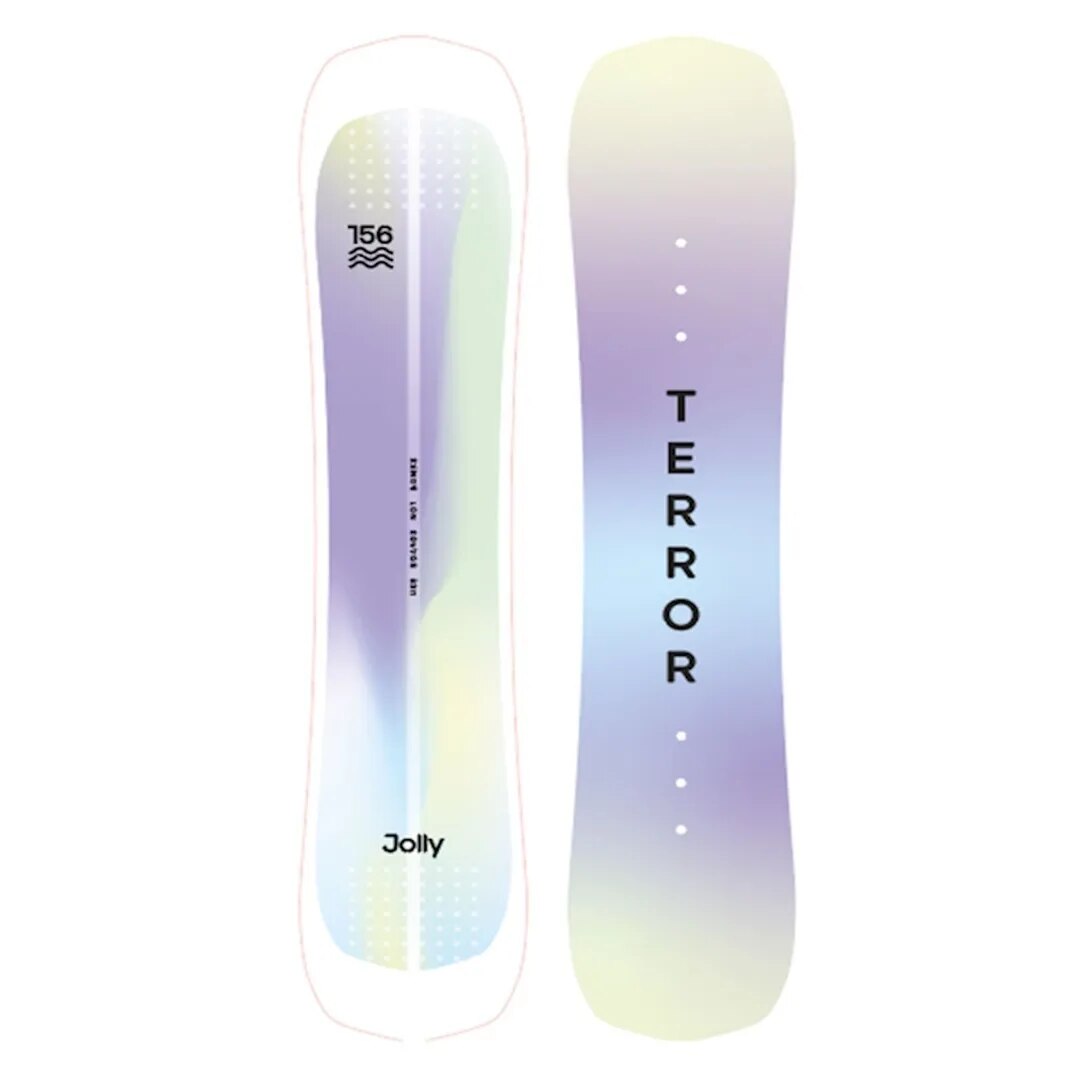 

Сноуборд Terror Jolly белый 141 см 2023, Jolly