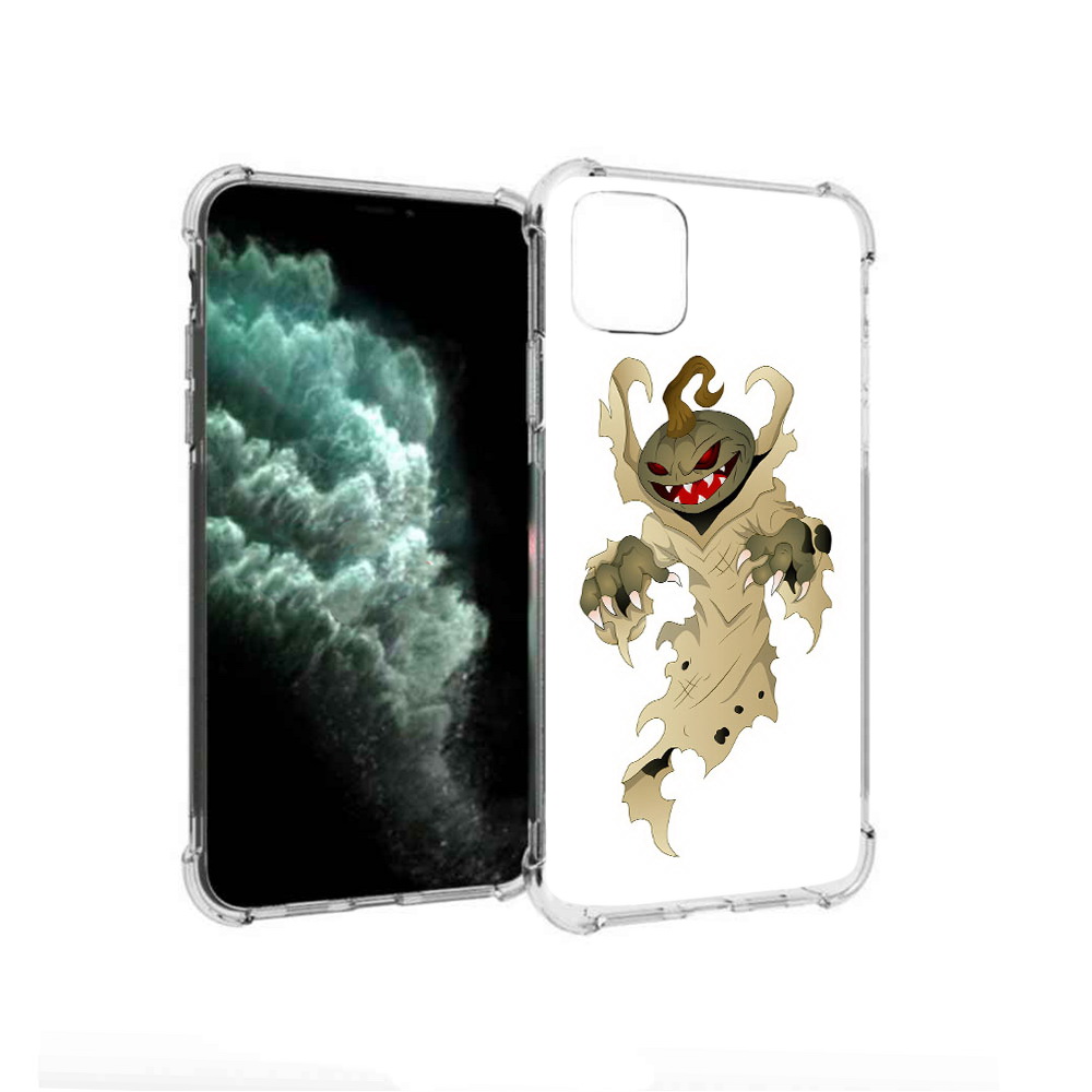 

Чехол MyPads Tocco для Apple iPhone 11 Pro Max призрак хэллоуина (PT142698.615.555), Прозрачный, Tocco