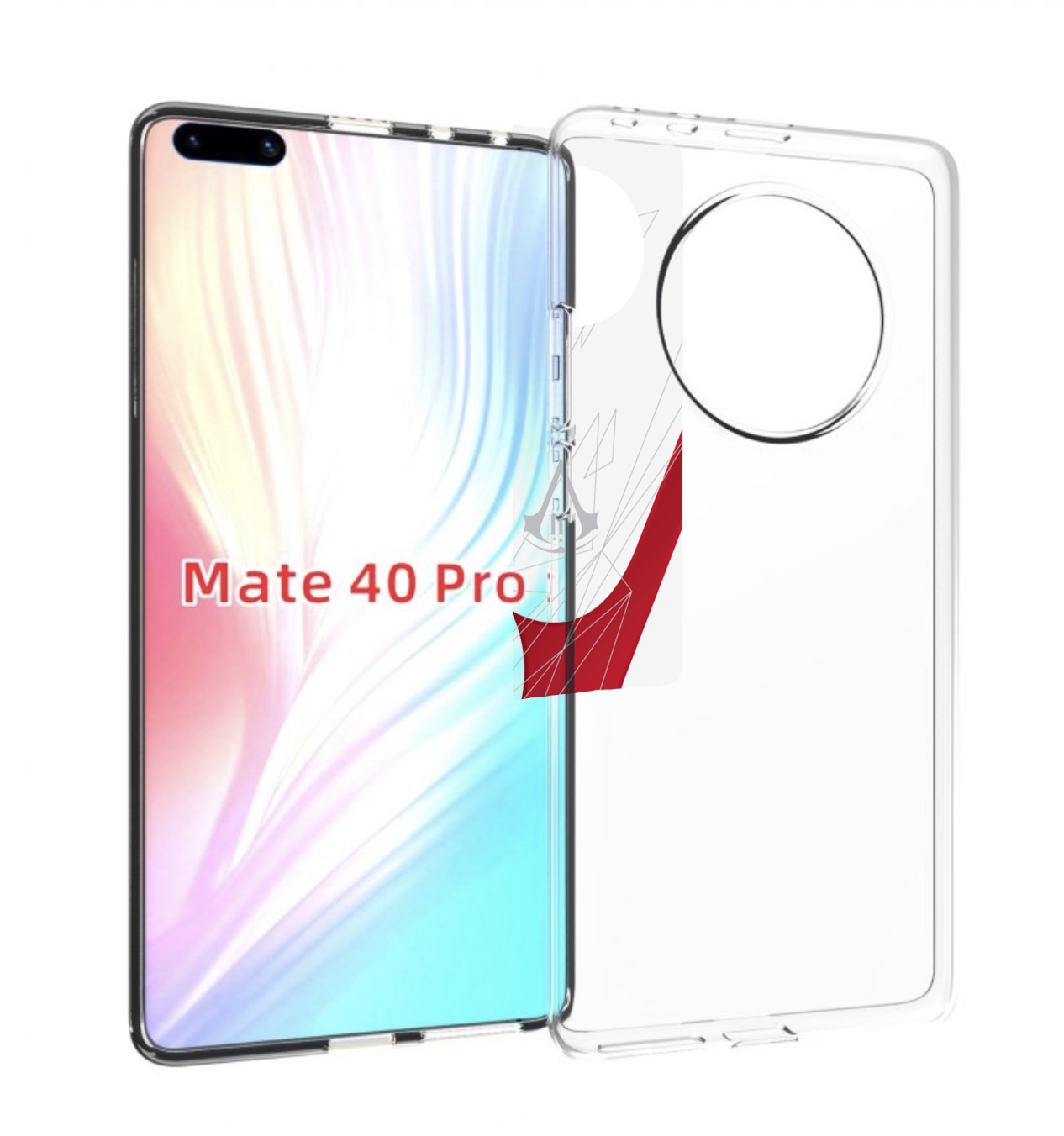 

Чехол MyPads ассасин-крид-знак для Huawei Mate 40 Pro (NOH-NX9), Прозрачный, Tocco