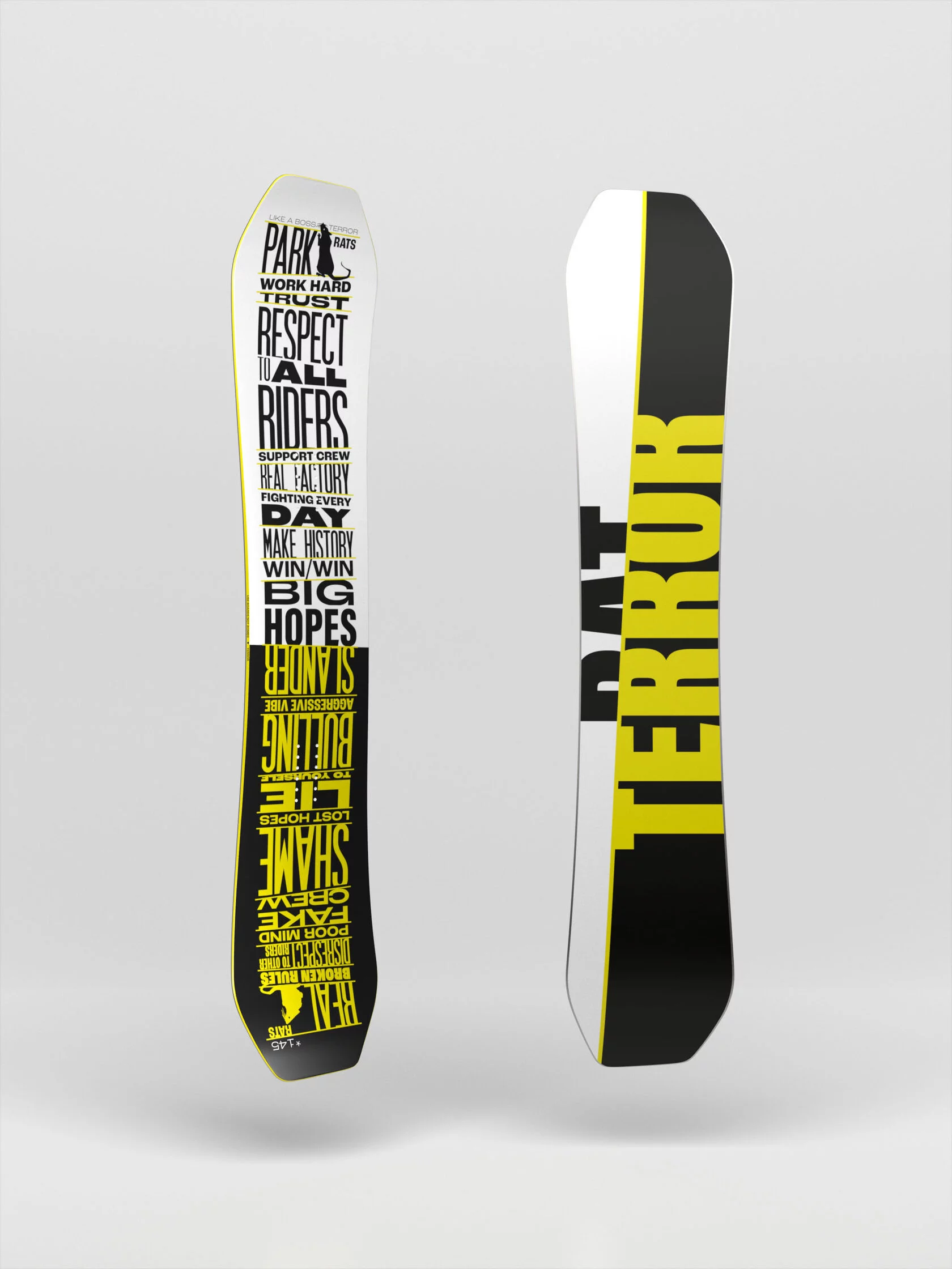 Сноуборд Terror Crew белый 157 см 2023