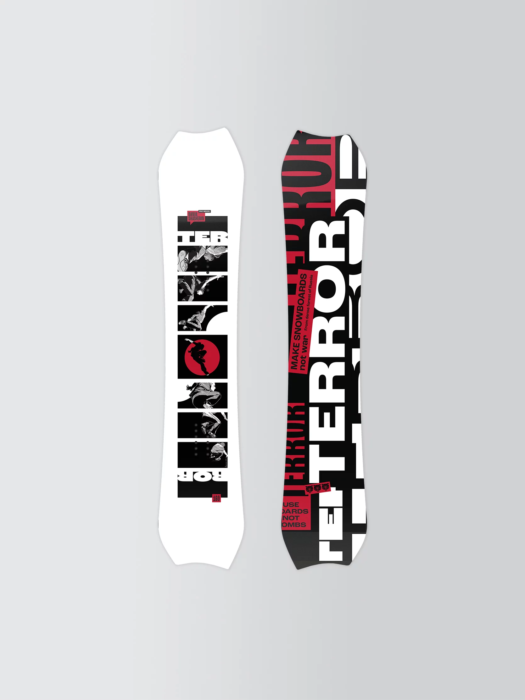 Сноуборд Terror Boss белый 163W см 2023