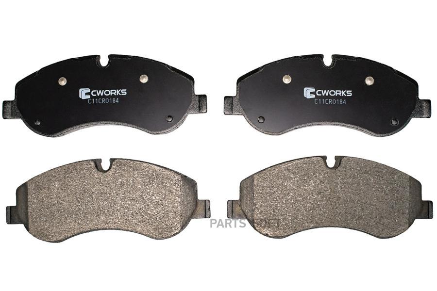 

Тормозные колодки CWORKS передние Low Metallic c11cr0184