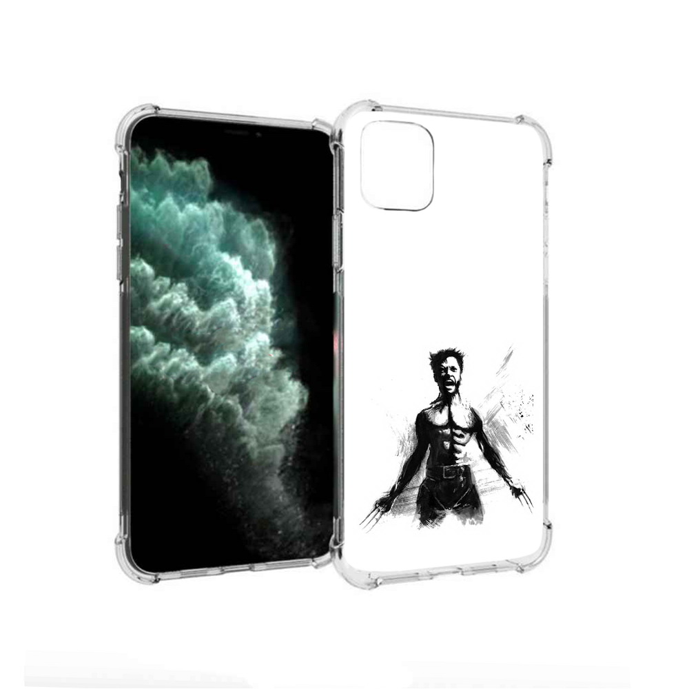 

Чехол MyPads Tocco для Apple iPhone 11 Pro Max росомаха (PT142698.615.587), Прозрачный, Tocco