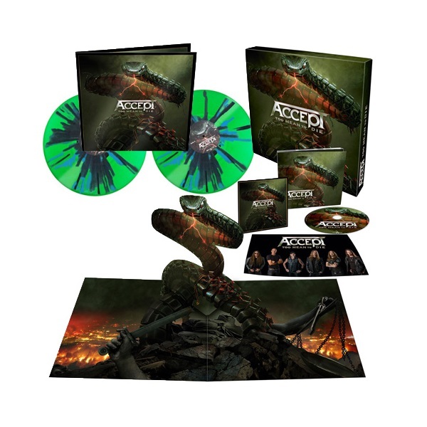 

Accept / Too Mean To Die (Coloured Vinyl)(2LP+CD)