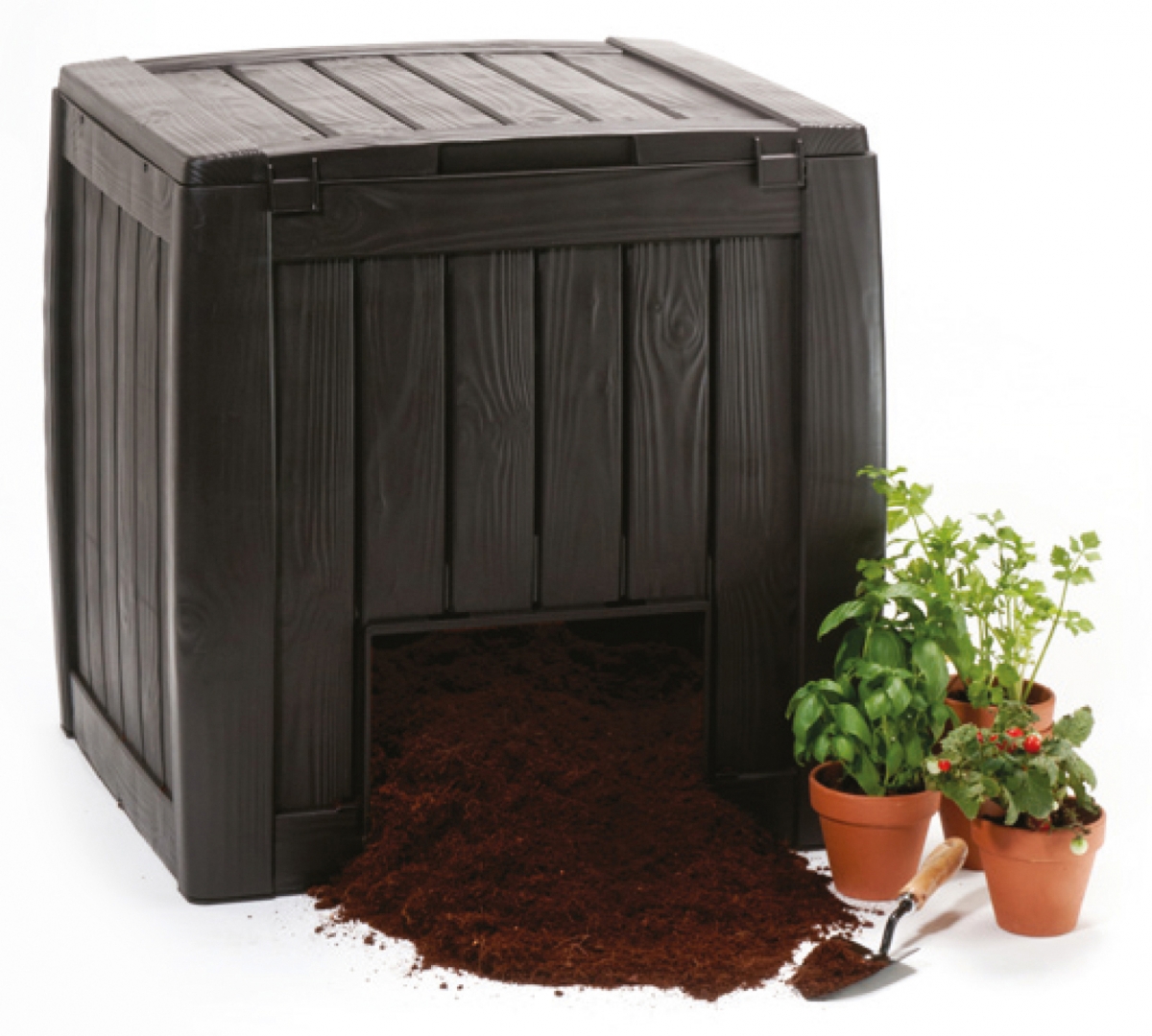 Компостер DECO COMPOSTER WITH BASE 340 L Keter (арт. 17196661), 231600 EDREMPLAST