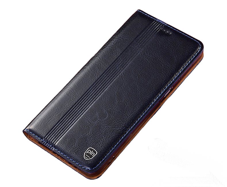 

Чехол-книжка MyPads Premium Pelle di Marmo для Oppo A56 5G / A55 5G / A54s / A53s из на, Синий, Pelle di Marmo