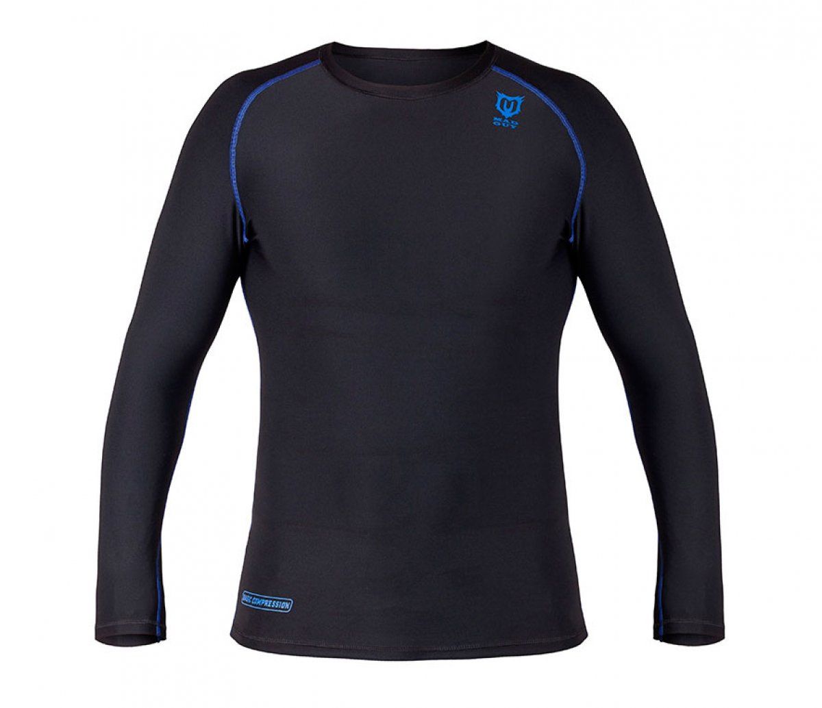 Термолонгслив Mad Guy Basic Compression Sr, black, XL INT