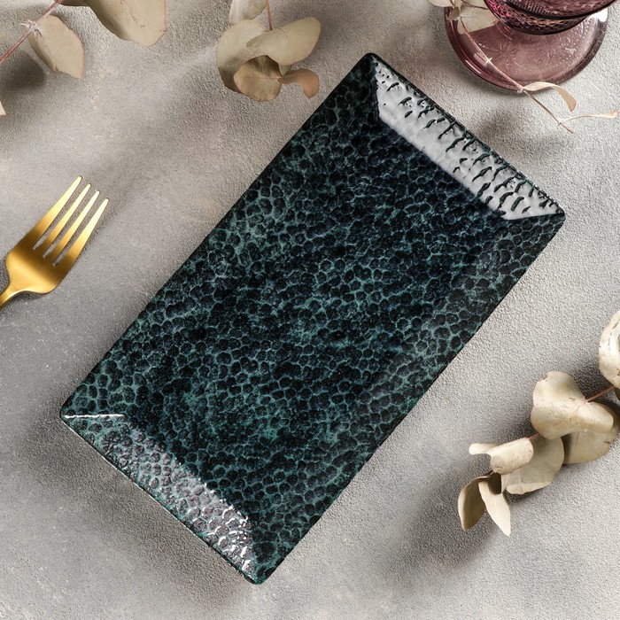 

Тарелка прямоугольная Moss, 22×12,5 см, Porland Moss
