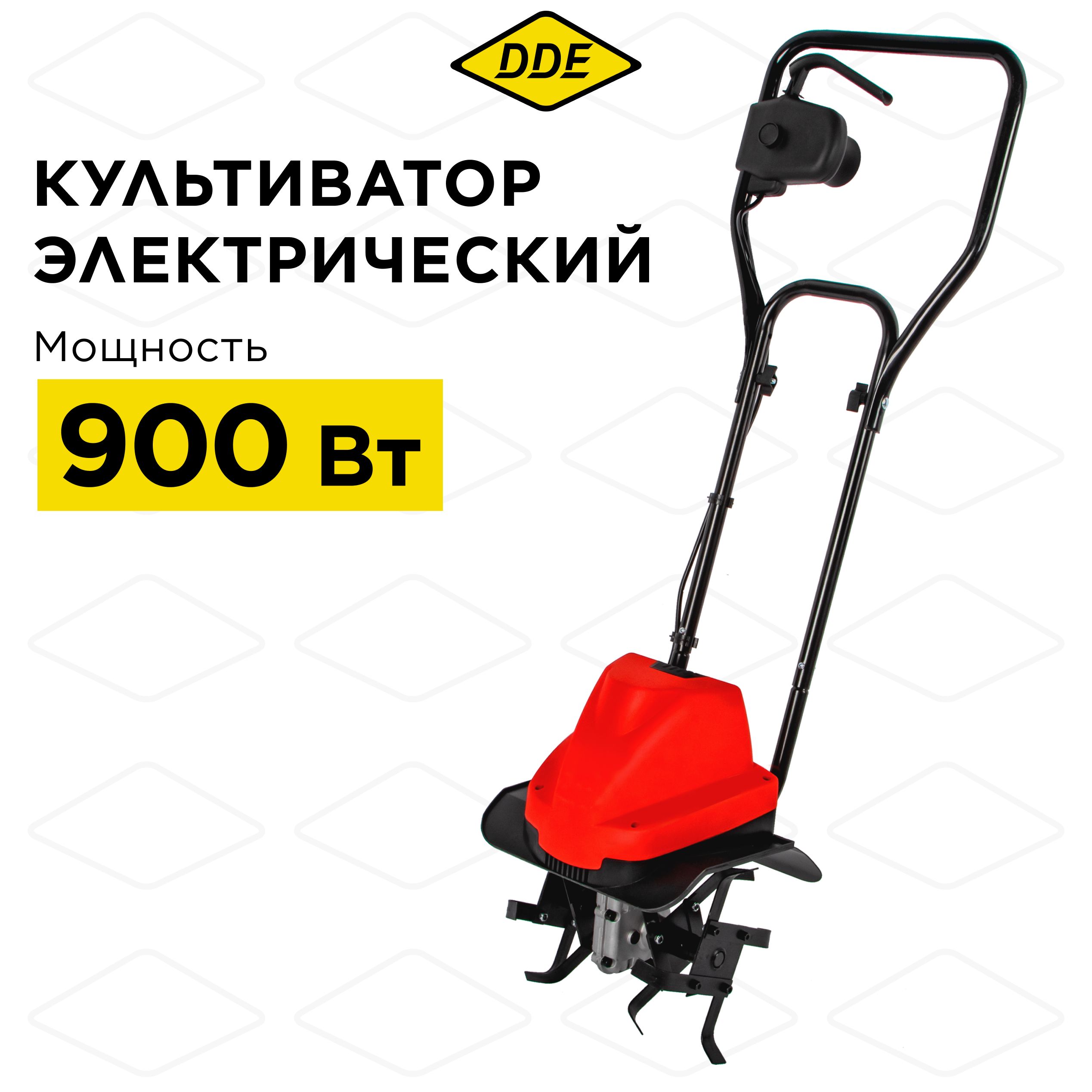 Культиватор электрический DDE EC 900 эл дв 900 Вт шир 30 см глуб 23 см 14330₽