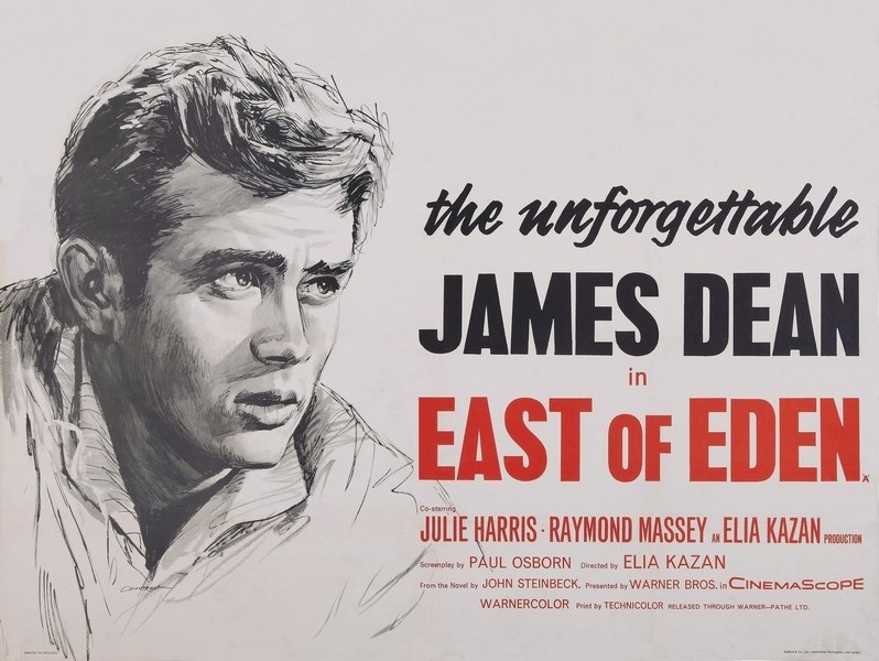 

Постер к фильму "К востоку от рая" (East of Eden) Оригинальный 101,6x76,2 см