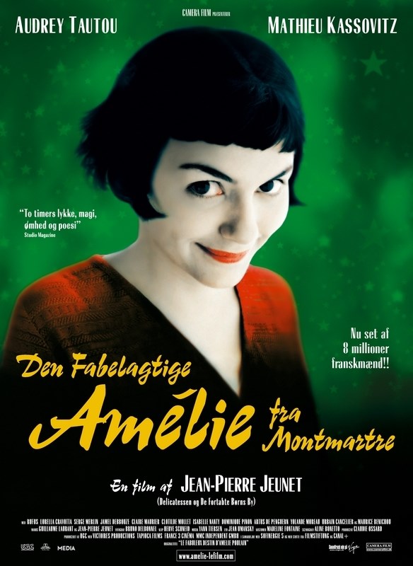 Постер к фильму Амели (Le Fabuleux destin d'Amelie Poulain) Оригинальный 76,2x101,6 см