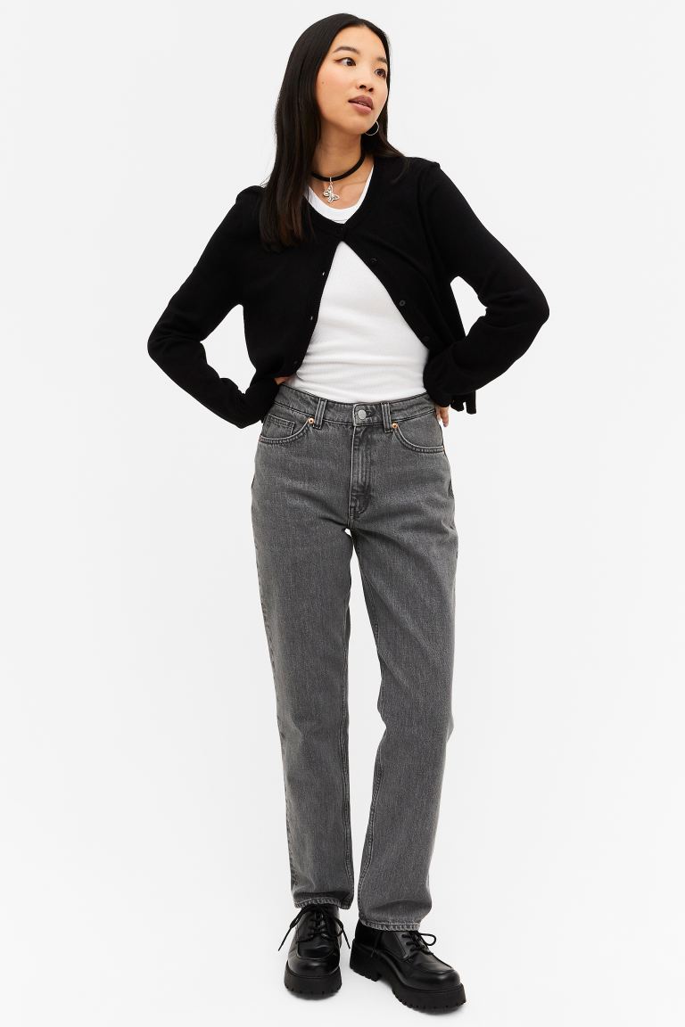 

Джинсы женские Monki 1108635001 серые 24 (доставка из-за рубежа), 1108635001