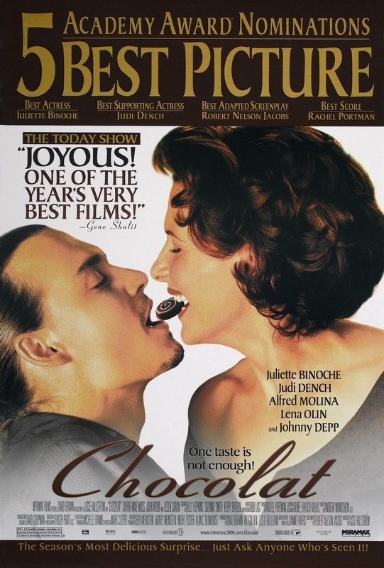 

Постер к фильму "Шоколад" (Chocolat) A4