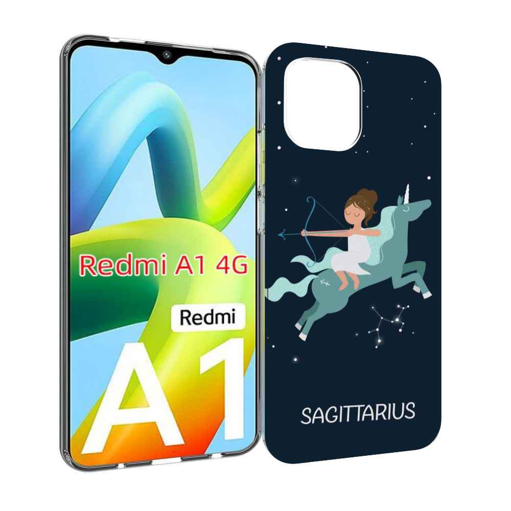 

Чехол MyPads знак зодиака стрелец 5 для Xiaomi Redmi A1, Прозрачный, Tocco