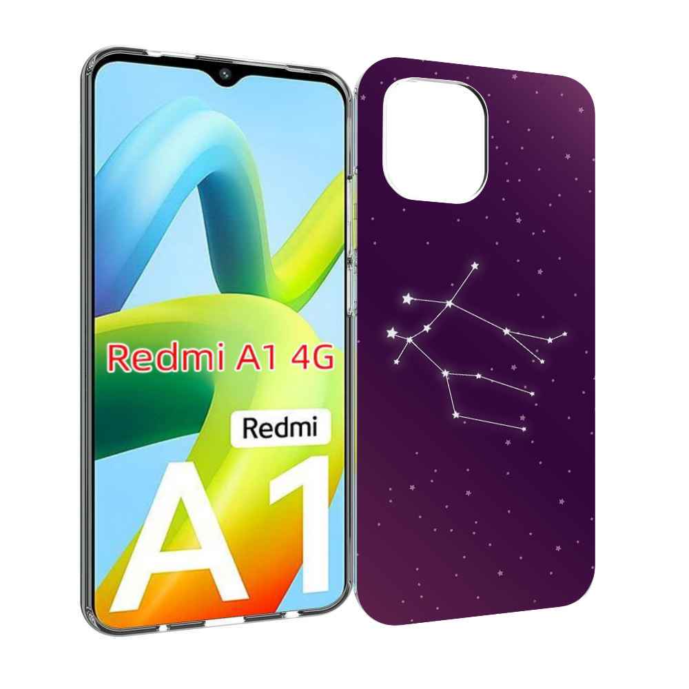 

Чехол MyPads знак-зодиака-близнецы-4 для Xiaomi Redmi A1, Прозрачный, Tocco