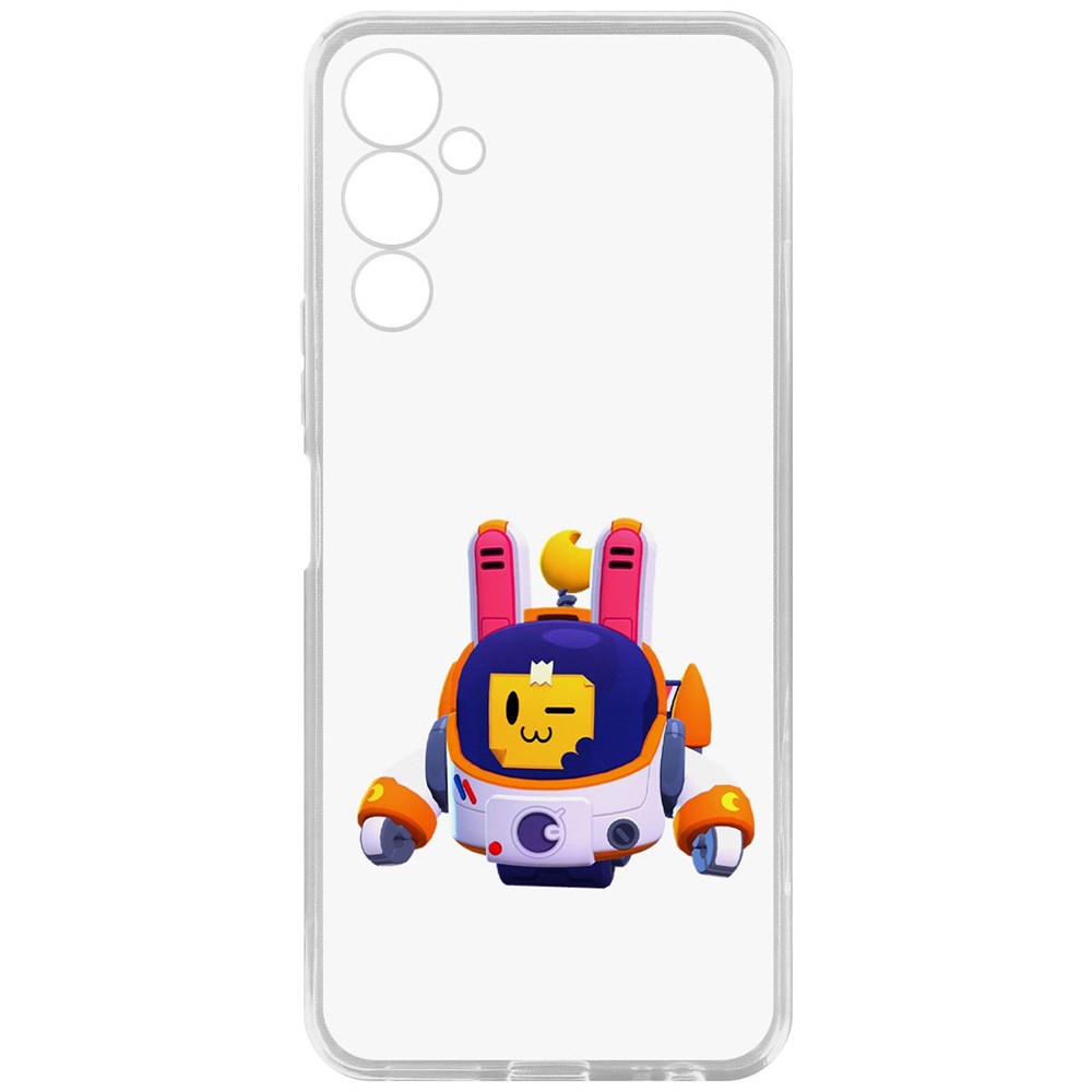 

Чехол-накладка Кейс Brawl Stars-Лунный Спраут для Tecno Pova 4, Прозрачный