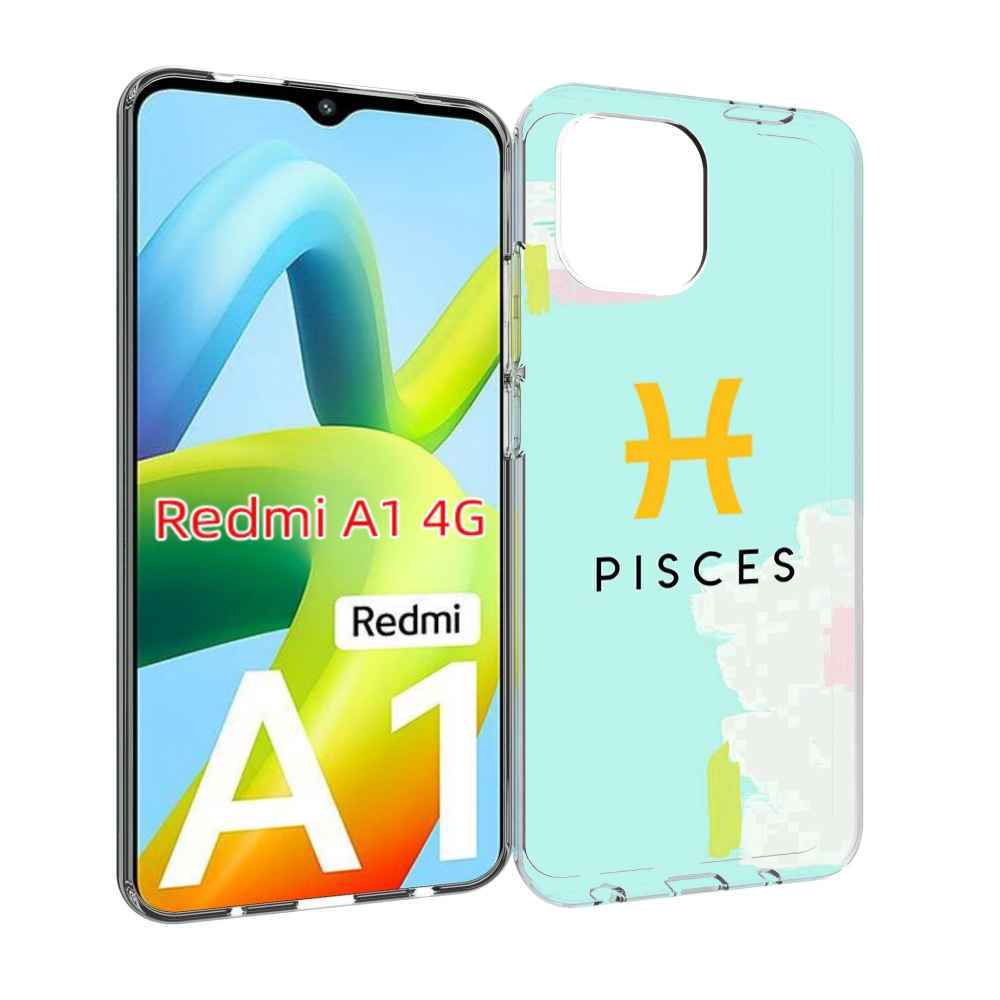 

Чехол MyPads знак-зодиака-рыбы-2 для Xiaomi Redmi A1, Прозрачный, Tocco