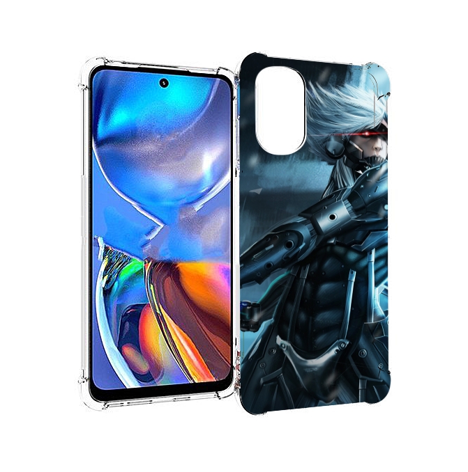

Чехол MyPads Metal Gear Rising Revengeance для Motorola Moto E32, Прозрачный, Tocco