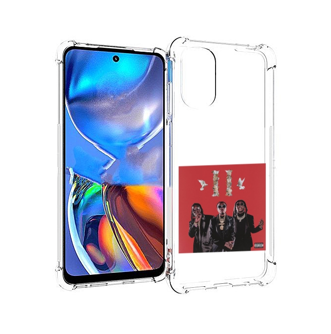 

Чехол MyPads Migos - Culture II для Motorola Moto E32, Прозрачный, Tocco