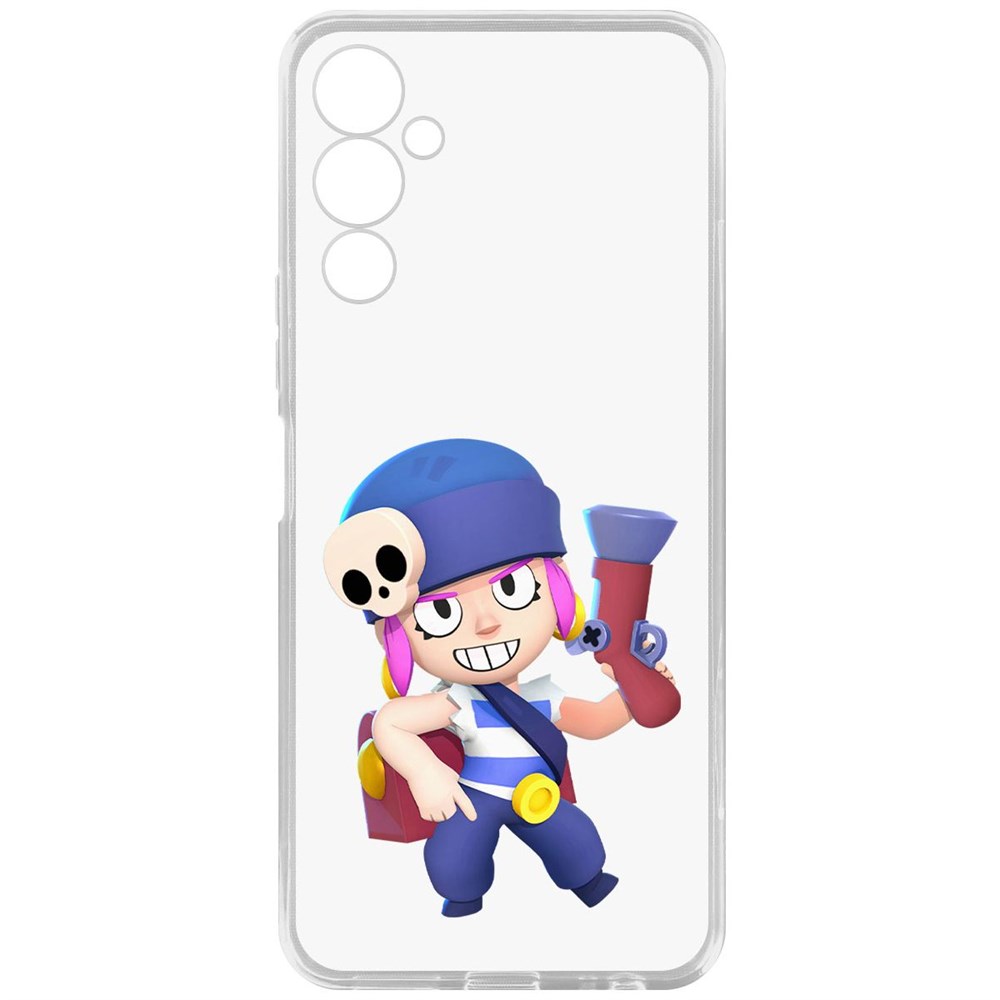 

Чехол-накладка Кейс Brawl Stars-Пенни для Tecno Pova 4