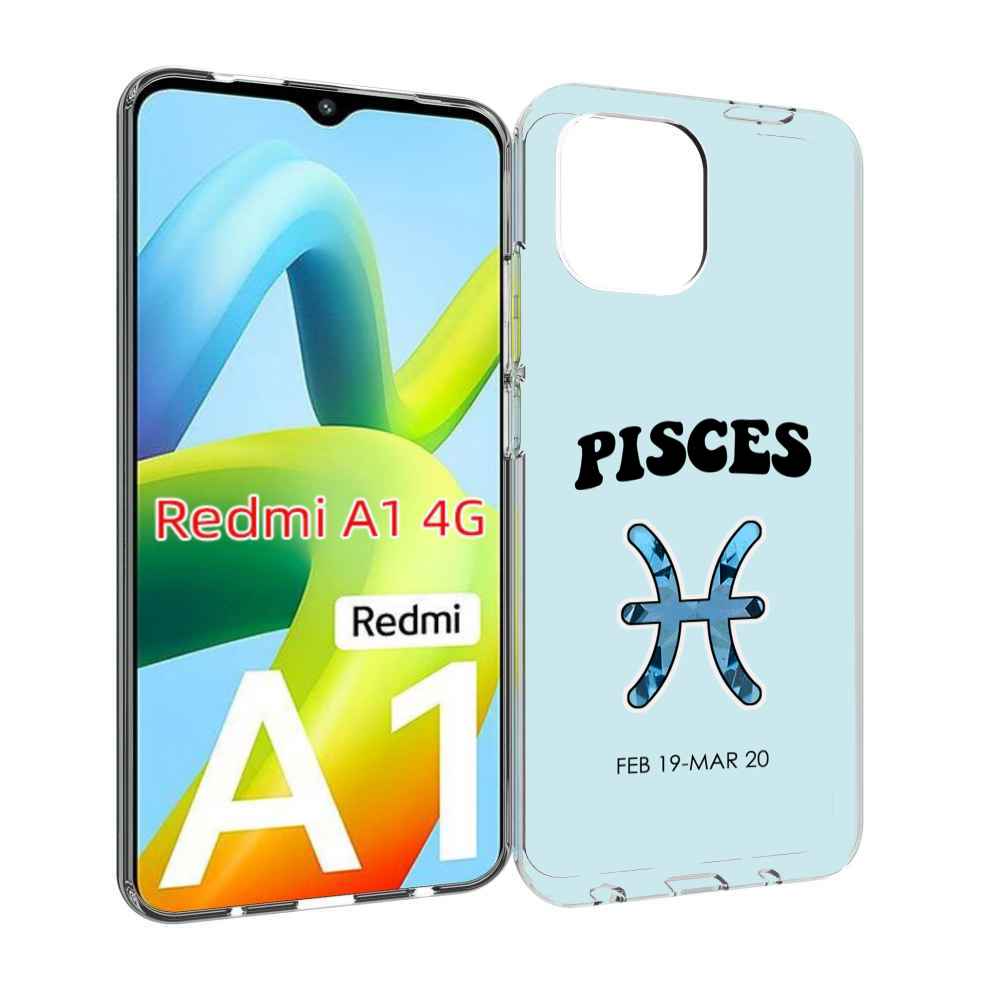 

Чехол MyPads знак-зодиака-рыбы-3 для Xiaomi Redmi A1, Прозрачный, Tocco