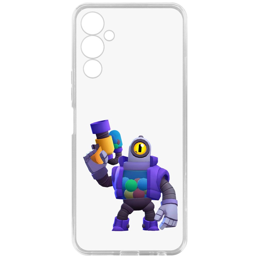 

Чехол-накладка Кейс Brawl Stars-Рико для Tecno Pova 4