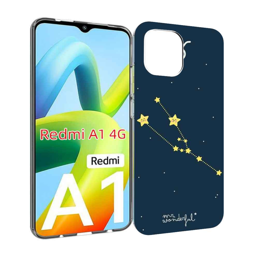 

Чехол MyPads знак-зодиака-телец-4 для Xiaomi Redmi A1, Прозрачный, Tocco