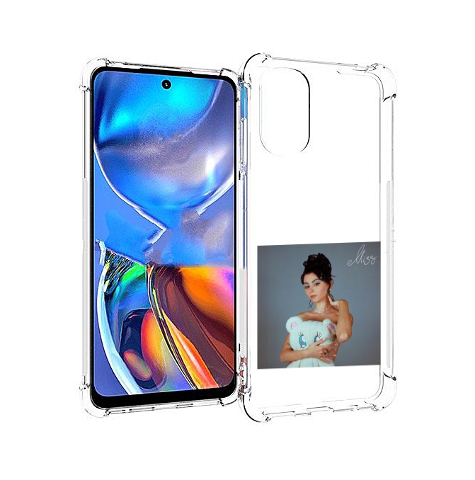 

Чехол MyPads Miss Дора для Motorola Moto E32, Прозрачный, Tocco