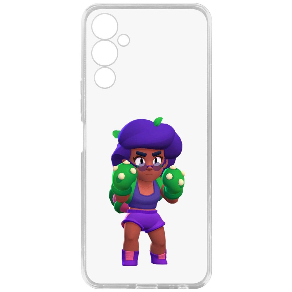 

Чехол-накладка Кейс Brawl Stars-Роза для Tecno Pova 4