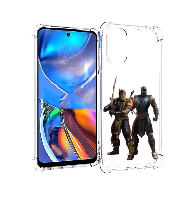 

Чехол MyPads Mortal-Kombat-1 для Motorola Moto E32, Прозрачный, Tocco