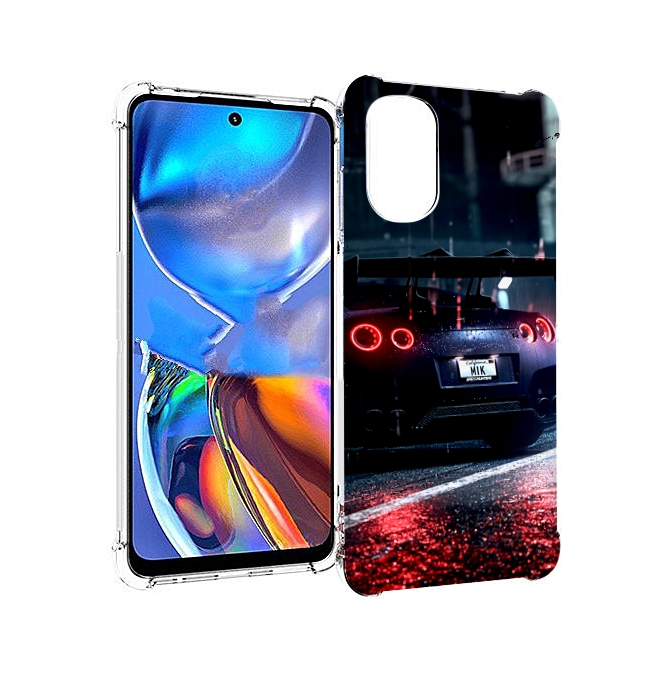 

Чехол MyPads Nissan Skyline для Motorola Moto E32, Прозрачный, Tocco