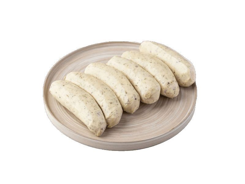 

Колбаски ВкусВилл Мюнхенские с сыром +-500 г