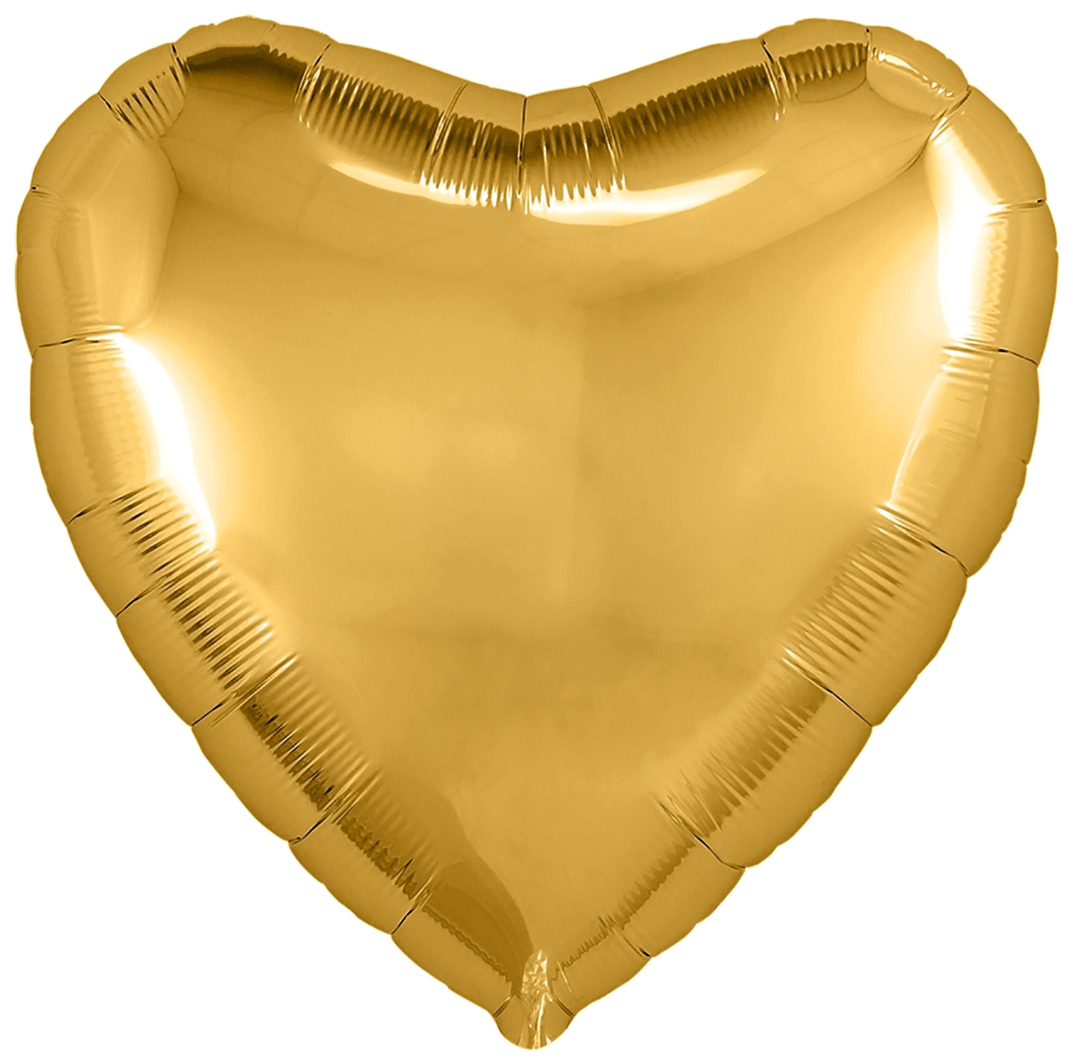 Шар фольгированный Miland Agura Сердце Золото 755853