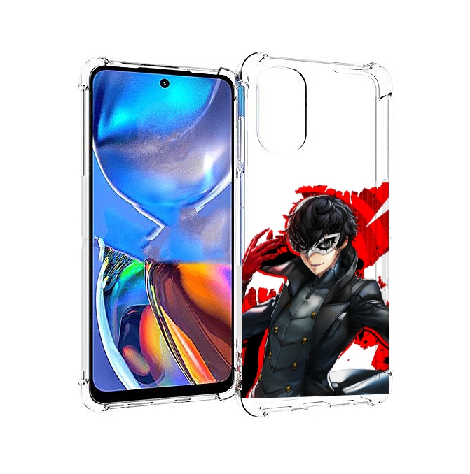 

Чехол MyPads Persona 5 для Motorola Moto E32, Прозрачный, Tocco