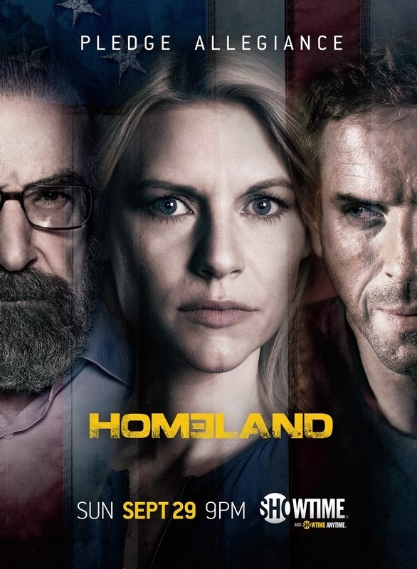 

Постер к сериалу "Родина" (Homeland) 50x70 см