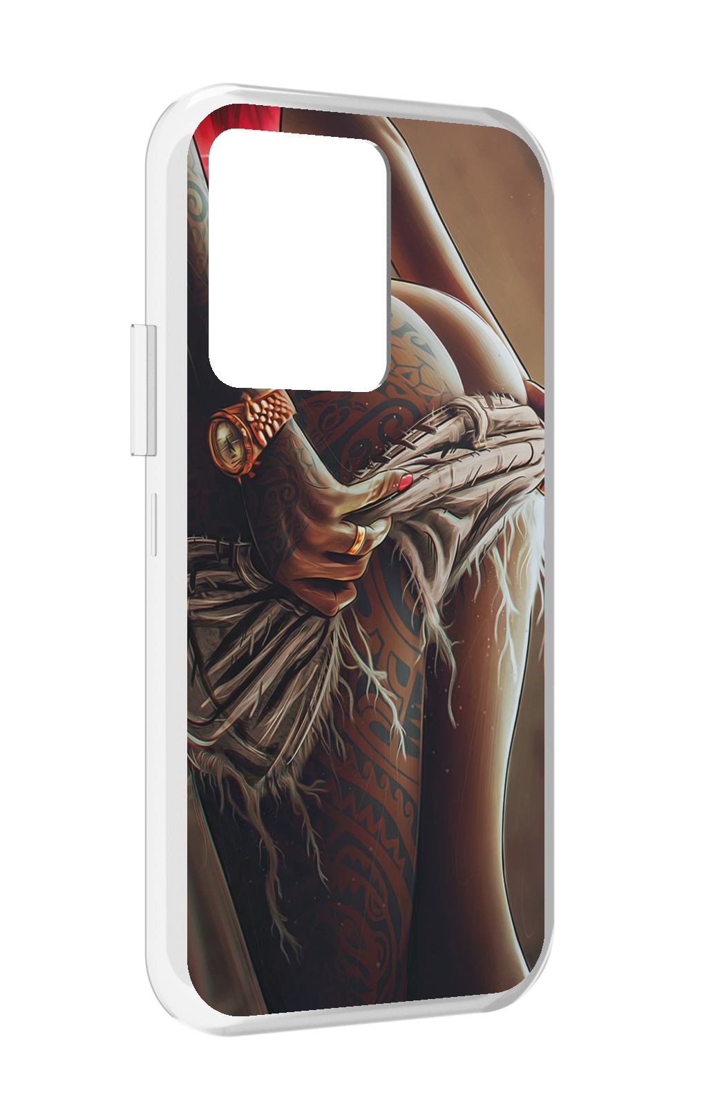 

Чехол MyPads полуголая девушка фотография женский для Vivo iQOO 10, Прозрачный, Tocco