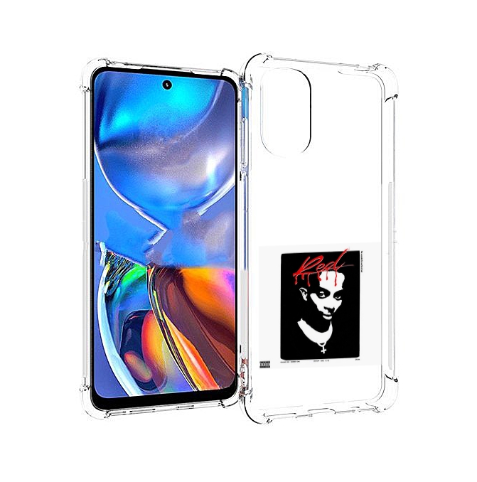

Чехол MyPads Playboi Carti - Whole Lotta Red для Motorola Moto E32, Прозрачный, Tocco