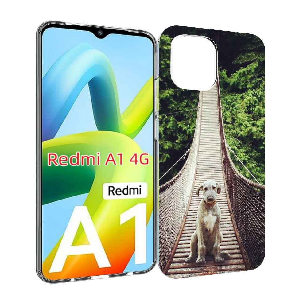 

Чехол MyPads ирландскии волкодав для Xiaomi Redmi A1, Прозрачный, Tocco