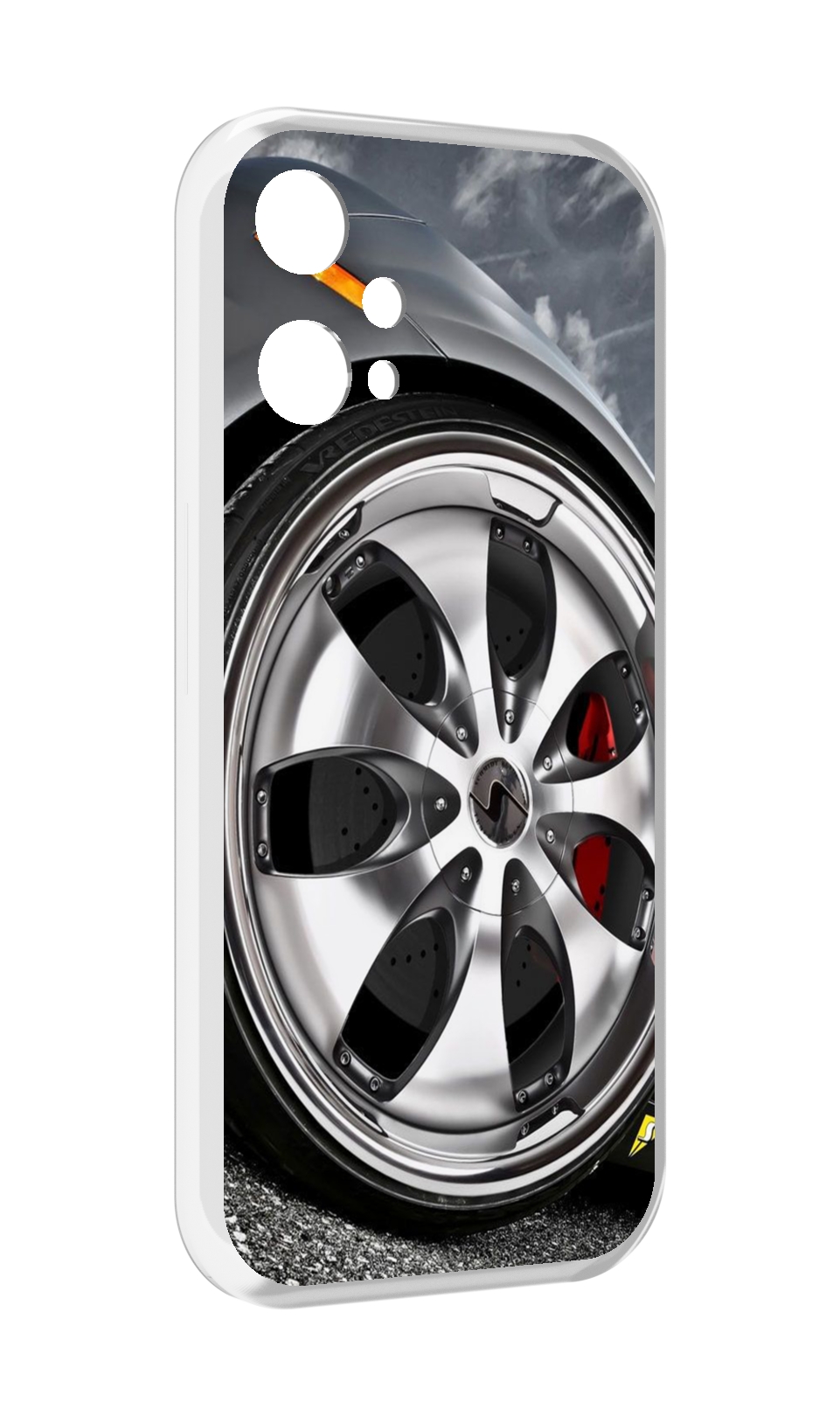 

Чехол MyPads Колесо мужской для OnePlus Nord CE 2 Lite 5G, Прозрачный, Tocco