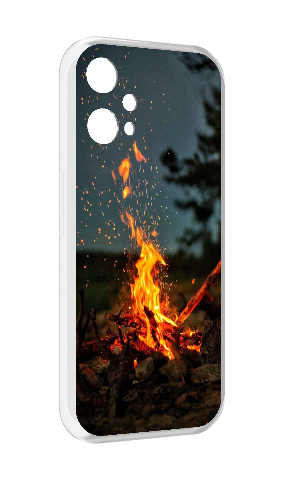 

Чехол MyPads Костер-ночное-небо для OnePlus Nord CE 2 Lite 5G, Прозрачный, Tocco