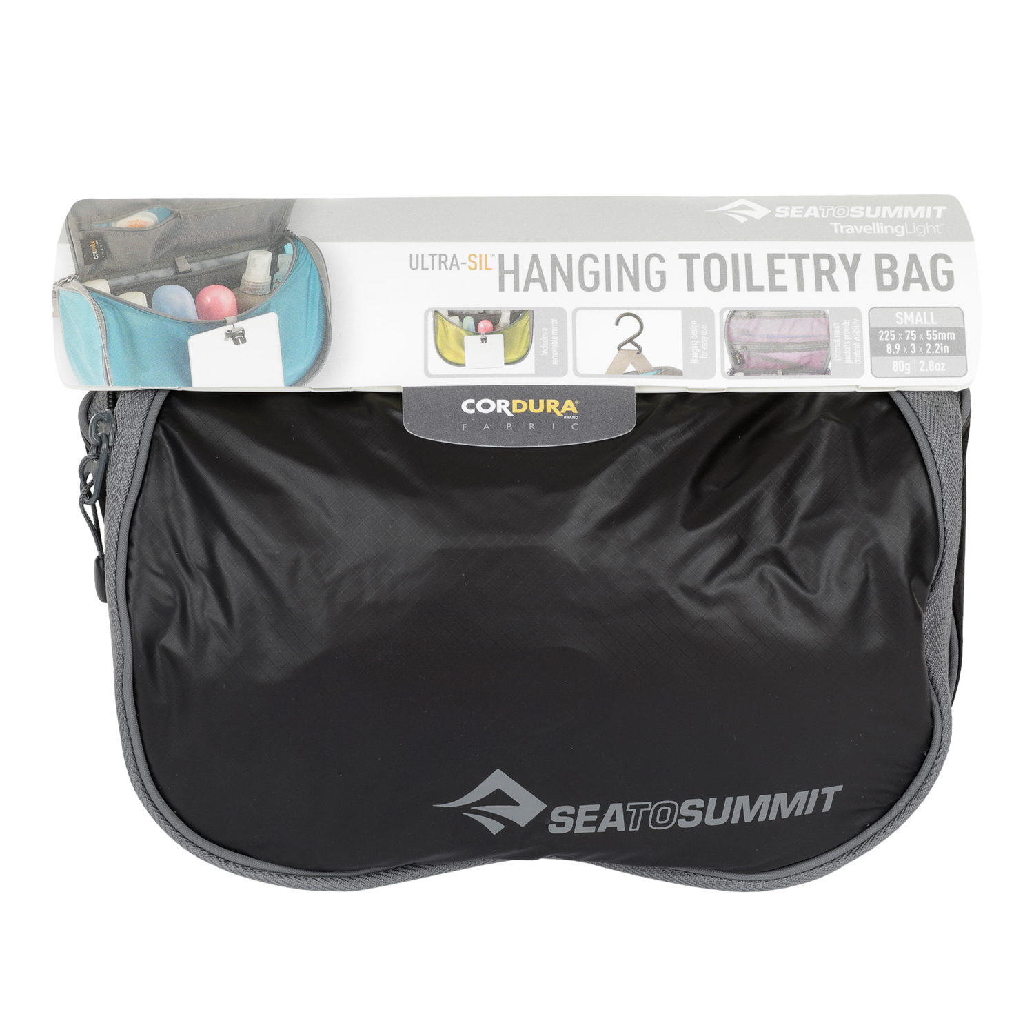 

Косметичка Sea To Summit Hanging Toiletry Bag S Black, Hanging Toiletry Bag S