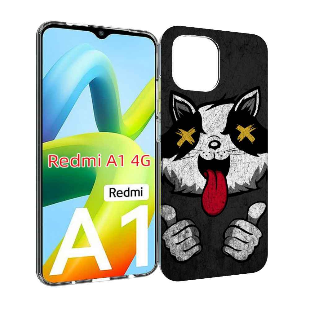 

Чехол MyPads классный зверек для Xiaomi Redmi A1, Прозрачный, Tocco