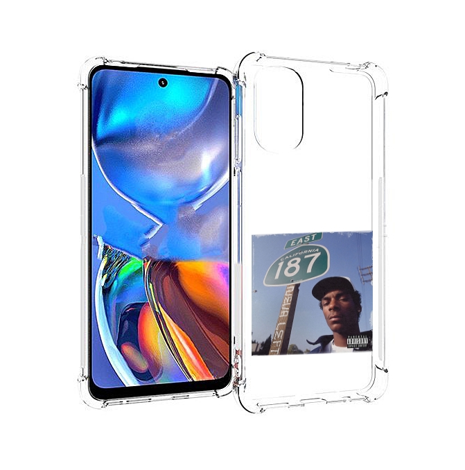 

Чехол MyPads Snoop Dogg NEVA LEFT для Motorola Moto E32, Прозрачный, Tocco